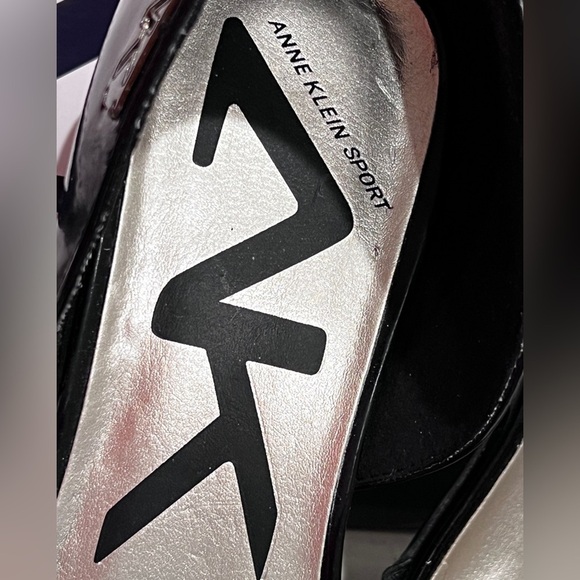 Anne Klein Black Sparkle Flats - Picture 7 of 9